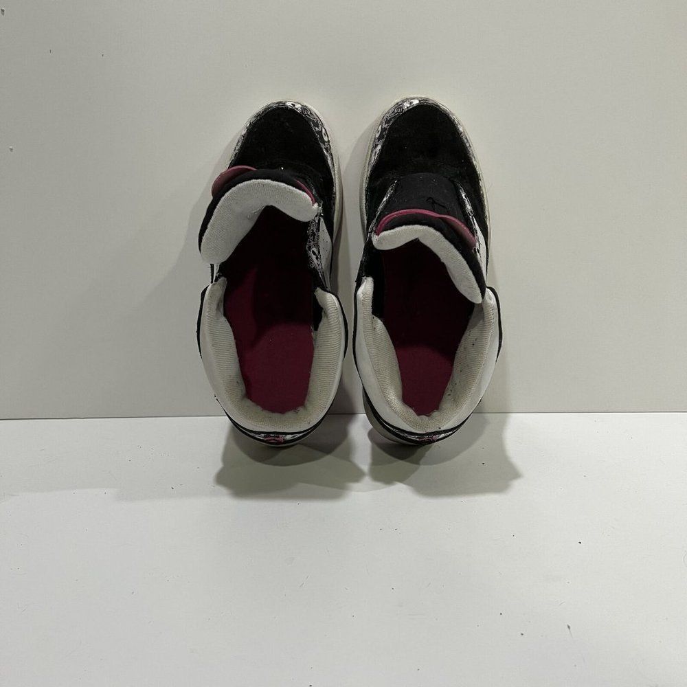 Airwalk Mens Black White Comfort Low Top Slip On Skateboarding Shoes Size 9.5 - Picture 7 of 8